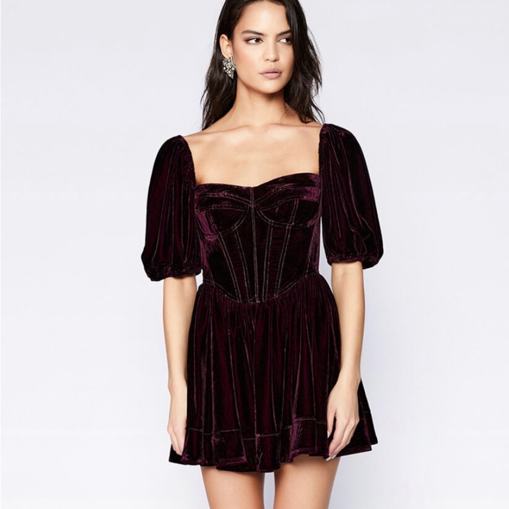COPY - Velvet Bardot Dress
